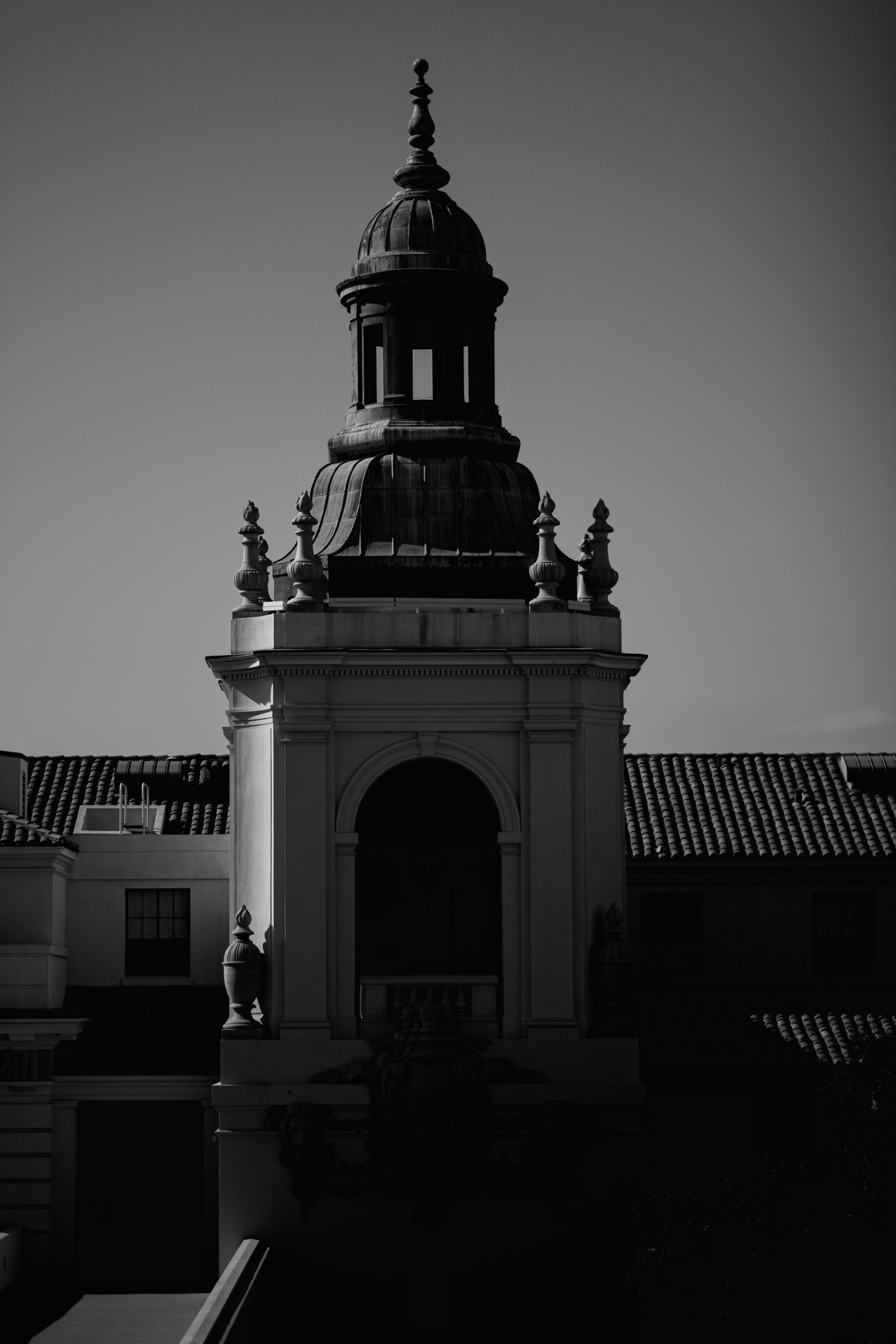 Architectural detail of Pasadena City Hall